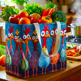 Cheeky Chicken | Quilted Shopping Bag