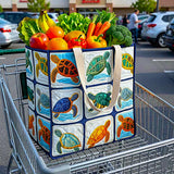 Turtle Calm | Quilted Shopping Bag