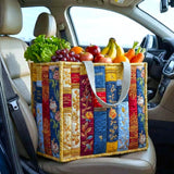 Cosy Books | Quilted Shopping Bag