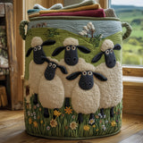 Sheep Heaven | Handcrafted Laundry Basket