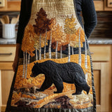 Forest Bear | Quilted Apron