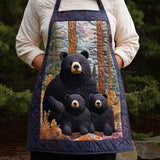 Bear Family | Quilted Apron