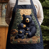 Bear Family | Quilted Apron