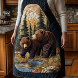 Forest Bear | Quilted Apron