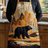 Forest Bear | Quilted Apron