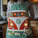 Daisy Hippie Van | Quilted Apron