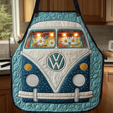 Daisy Hippie Van | Quilted Apron