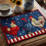 Whimsical Chicken | Quilted Placemat