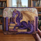 Purple Dragon | Quilted Purse