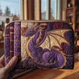 Purple Dragon | Quilted Purse