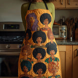 Golden Queen | Quilted Apron