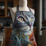 Rustic Catitude | Quilted Apron