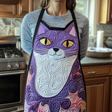 Whimsical Kitten | Quilted Apron