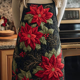 Poinsettia | Quilted Apron