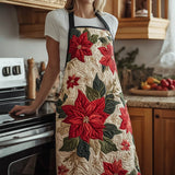 Poinsettia | Quilted Apron