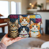 Playful Kittens | Quilted Purse