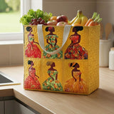 Melanin | Quilted Shopping Bag
