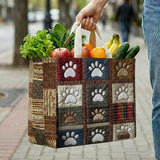 Paw Patchwork | Quilted Shopping Bag