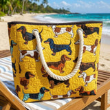 Dachshund | Handcrafted Beach Bag