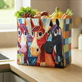 Funky Horse | Quilted Shopping Bag