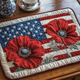 Patriot Petal | Quilted Placemat