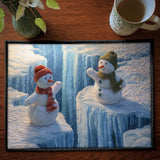 Snowman Pit | Quilted Placemat