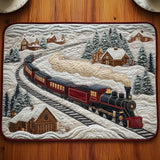 Winter Railway | Quilted Placemat
