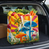 Tropical Mushroom | Quilted Shopping Bag