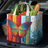 Butterfly Volumes | Quilted Shopping Bag