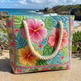 Tropical Floral Handmade | Handcrafted Beach Bag