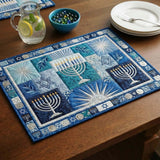 Hanukkah Patchwork | Quilted Placemat