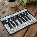 Keyboard | Quilted Placemat