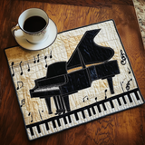 Piano | Quilted Placemat