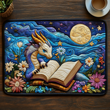 Bookish Dragon | Quilted Placemat