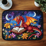 Bookish Dragon | Quilted Placemat