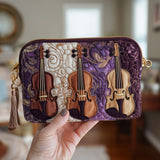 Elegant Violin | Quilted Purse