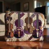 Elegant Violin | Quilted Purse