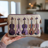 Elegant Violin | Quilted Purse