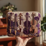 Elegant Violin | Quilted Purse