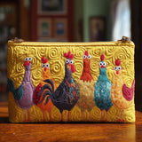 Funky Chicken | Quilted Purse