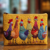 Funky Chicken | Quilted Purse