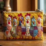Funky Chicken | Quilted Purse