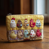 Funky Chicken | Quilted Purse