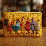 Funky Chicken | Quilted Purse