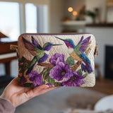 Amethyst Pair | Quilted Purse
