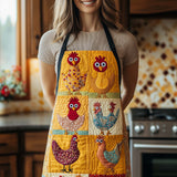 Funky Chicken | Quilted Apron