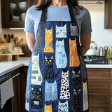 Whimsical Furry | Quilted Apron