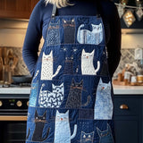 Whimsical Furry | Quilted Apron