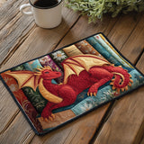 Bookish Dragon | Quilted Placemat