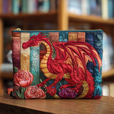 Literary Dragon | Quilted Purse